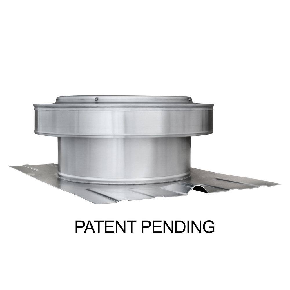 "12"" Dia. Aluminum Roof Vent NFA 113 sq. in. for SM-rib Panel Roofs  4"" collar Mill Finish" price history on PriceWatchPro