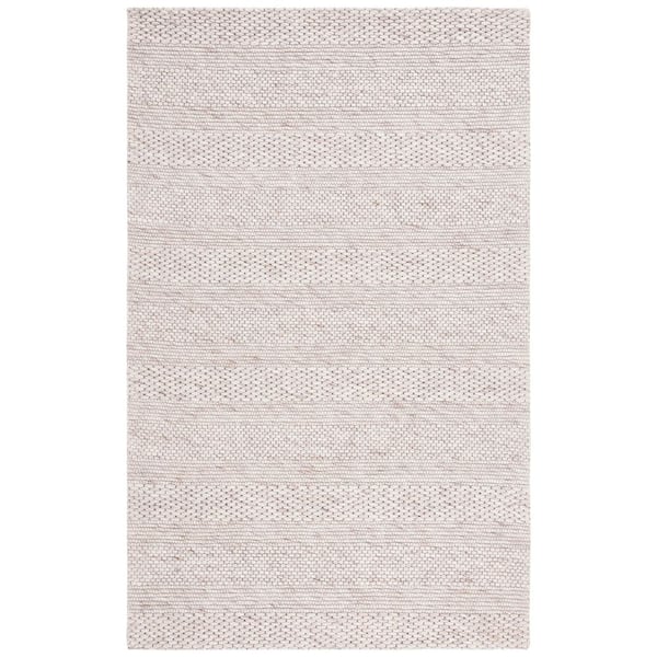 Marbella 5 ft. x 8 ft. Beige Geometric Area Rug