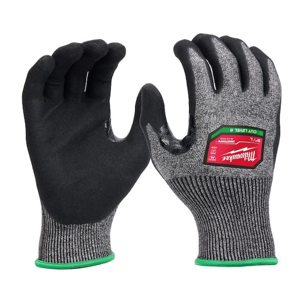 maosh 　48サイズ Milwaukee X-Large High Dexterity Cut 6 Resistant Nitrile Dipped