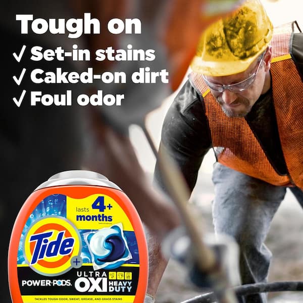 Ultra Oxi Heavy Duty HE Power Pods Original Scent Laundry Detergent Pods, 45-Count