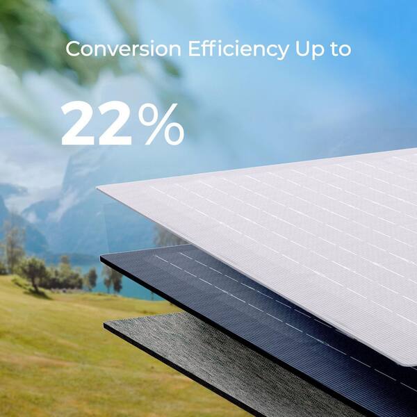 Renogy 80-Watt E.Flex Portable Monocrystalline Solar Panel, Foldable Solar Charger for Power Station/Generator, Waterproof - image 5