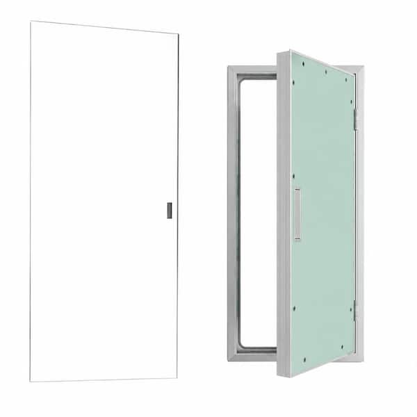 16 x 48 in Aluminum Flush-Mount Paintable Drywall Access Panel for Plumbing Electrical and HVAC Panel