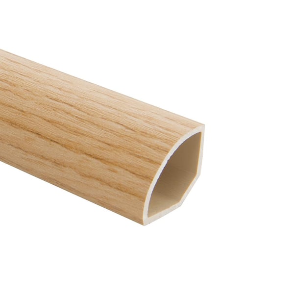 Malibu Wide Plank French Oak Costa Mesa 0.59 in. Thickness x 1.023 in. Width x 94.48 in. Length Quarter Round Molding