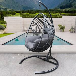 Wicker Luxury Patio Outdoor Swing Egg Chair Swing Chair Hanging Chair Lounge Chair