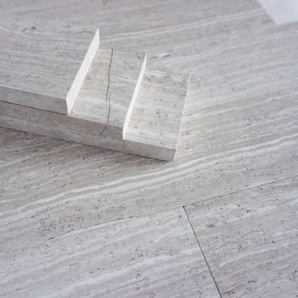 Natural Polished Marble 2x8 Subway Wall and Floor Tile