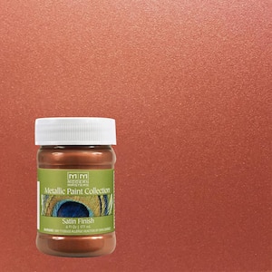 6 oz. Copper Penny Water-Based Satin Metallic Interior Paint