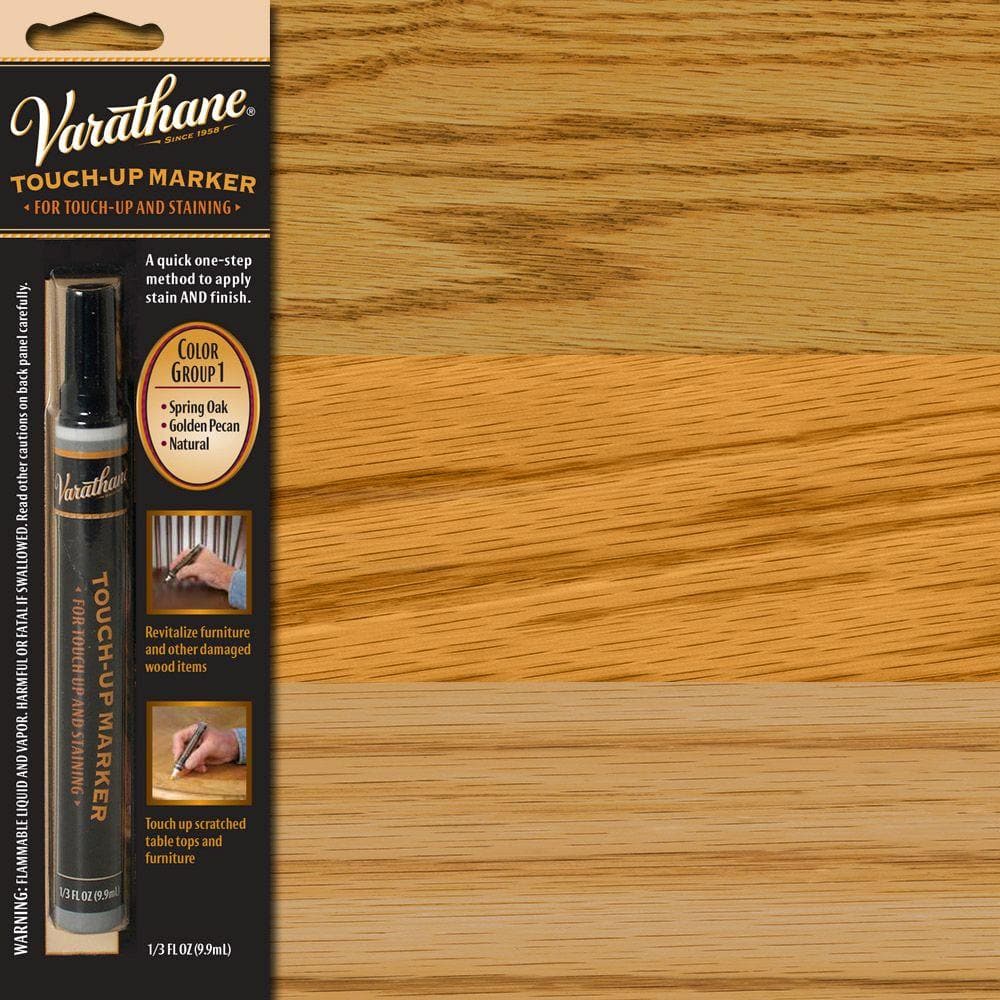Varathane 1.3 oz. Wood Stain Cool Tone Touch-Up Marker Kit (6-pack) 374189  - The Home Depot