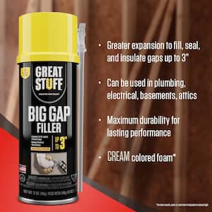 12 oz. Big Gap Filler Insulating Spray Foam Sealant