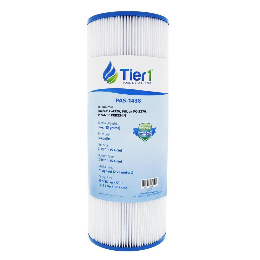 25 sq. ft. Spa Filter Cartridge Replacement for 17-2327, PRB25-IN, 817-2500, R173429, C-4326, FC-2375 price history on PriceWatchPro