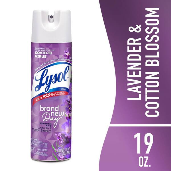 Lysol Brand New Day 19 oz. Lavender and Cotton Blossom Scent All