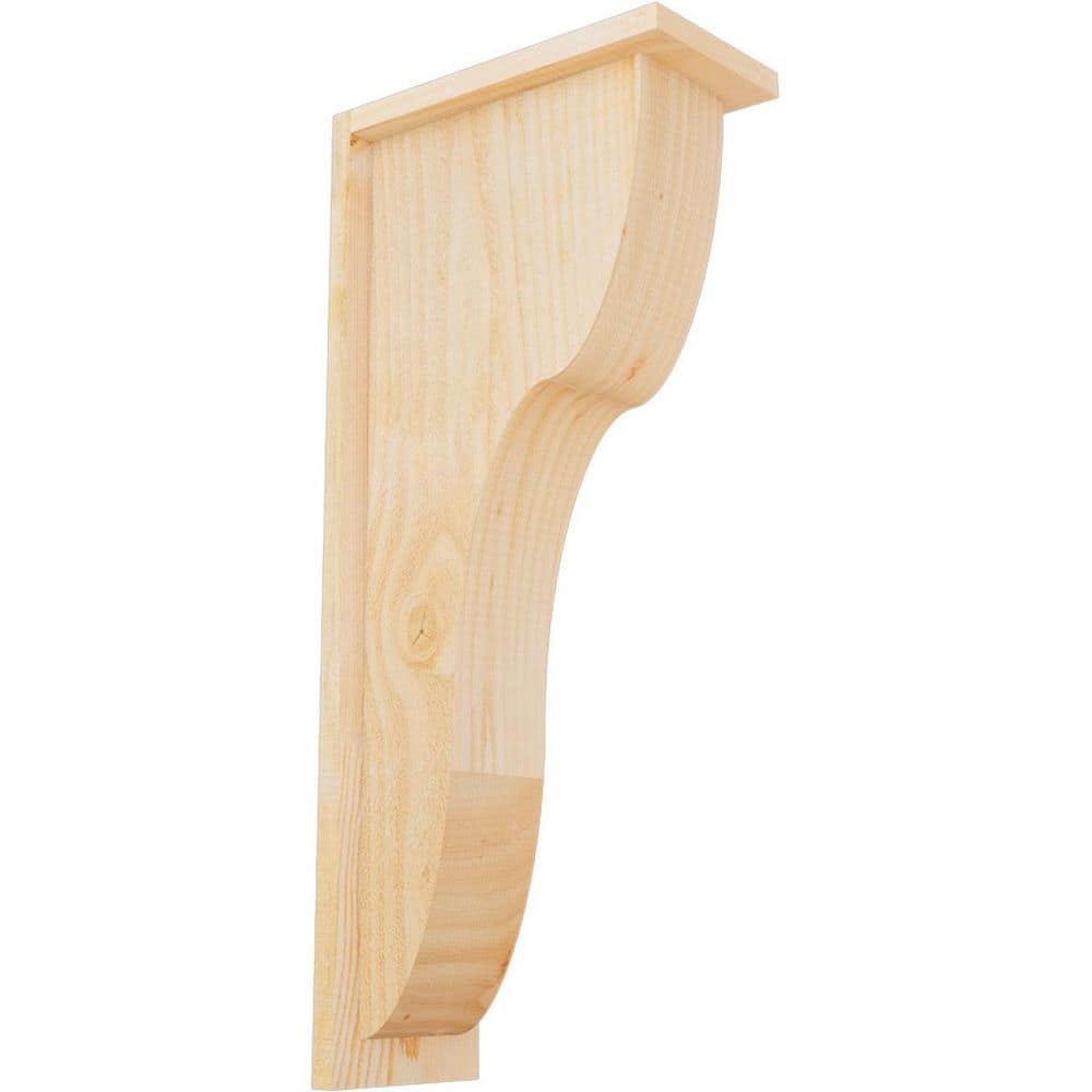 6 in. x 12 in. x 28 in. Douglas Fir Carmel Rough Sawn Corbel with Backplate price history on PriceWatchPro