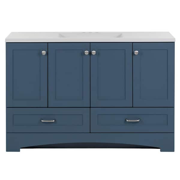 Reviews for Glacier Bay Lancaster 48.25 in. W x 18.75 in. D Shaker Bath