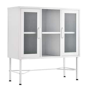 Richter White Storage Cabinet With 2-Door