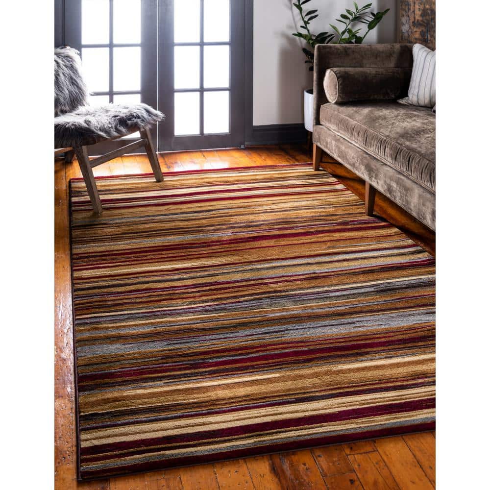 Handmade Braided Spot 4' x 6' Black Synthetic Rug