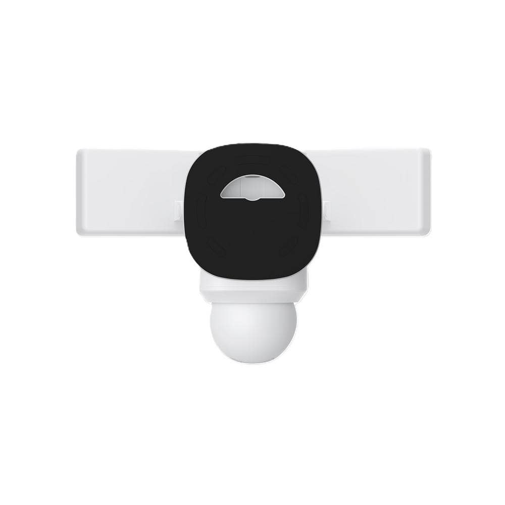 White Outdoor Wi-Fi Floodlight Security Camera with Pan and Tilt