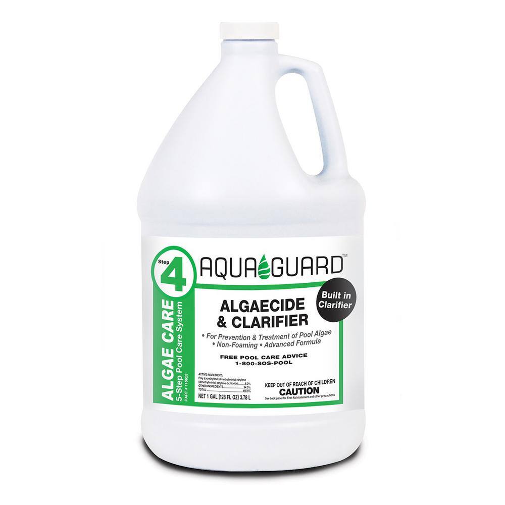 AQUAGUARD Algaecide and Clarifier 40128AGD The Home Depot