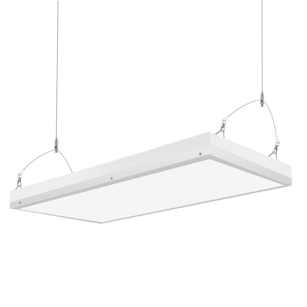 2 ft. 500-Watt Equivalent Integrated LED White Linear High Bay Light,110-27