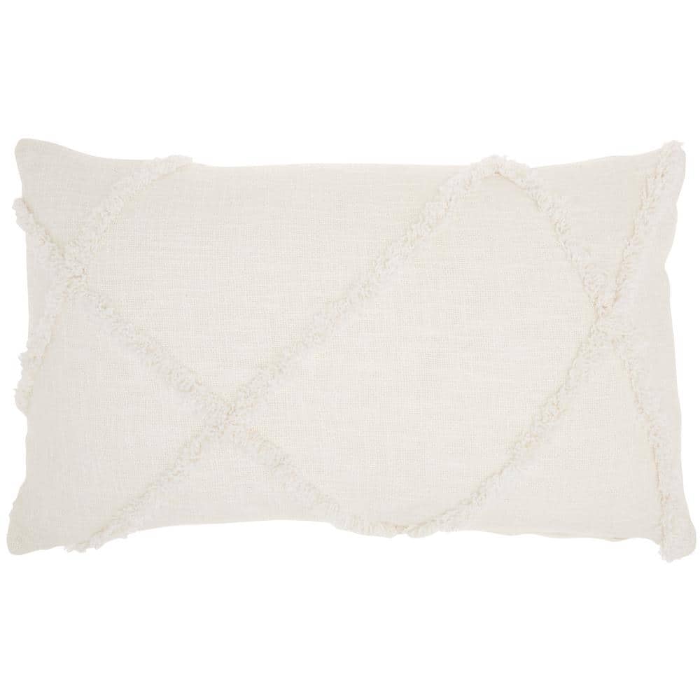 Mina Victory Life Styles Boho Diamond Lattice Textured Throw Pillow , ( 18 X18 ) - On Sale - Bed Bath & Beyond - 31760335