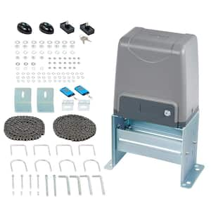 Sliding Gate Opener Kit with 2-Remote Controls for 3300 lbs. 40 ft. Home Gates