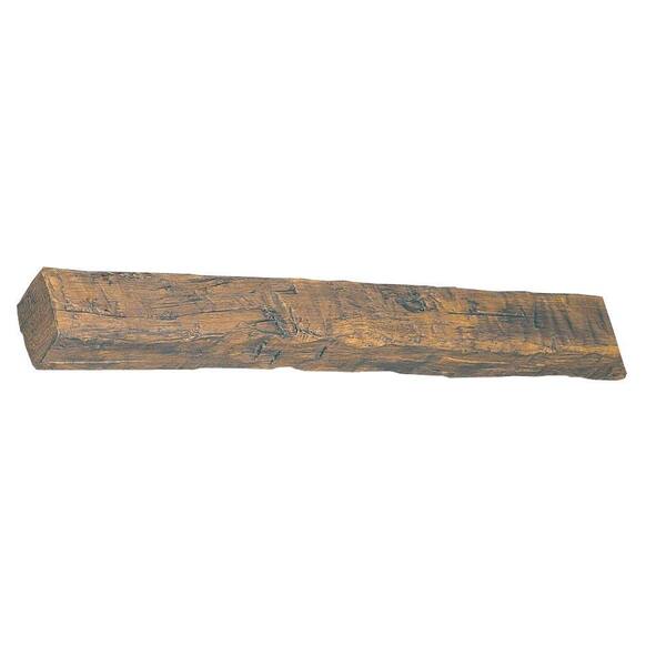 Superior Building Supplies 4-7/8 in. x 4-3/4 in. x 11 ft. 6 in. Faux Wood Beam
