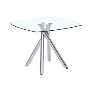 Madison 39 in. Glass Dining Table