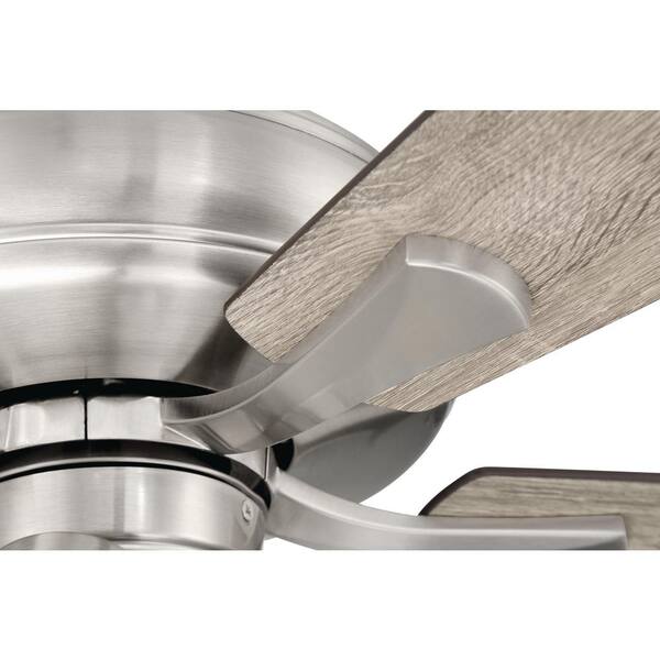 CRAFTMADE Eos Clear 4 Light 52 in. Indoor Dual Mount Brushed