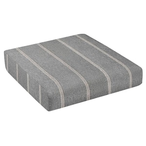 Sunbrella Lengthen Stone Square Outdoor Seat Cushion