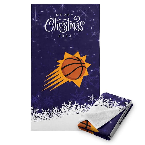 THE NORTHWEST GROUP NBA Christmas 2023 Suns Printed Multicolor Beach Towel