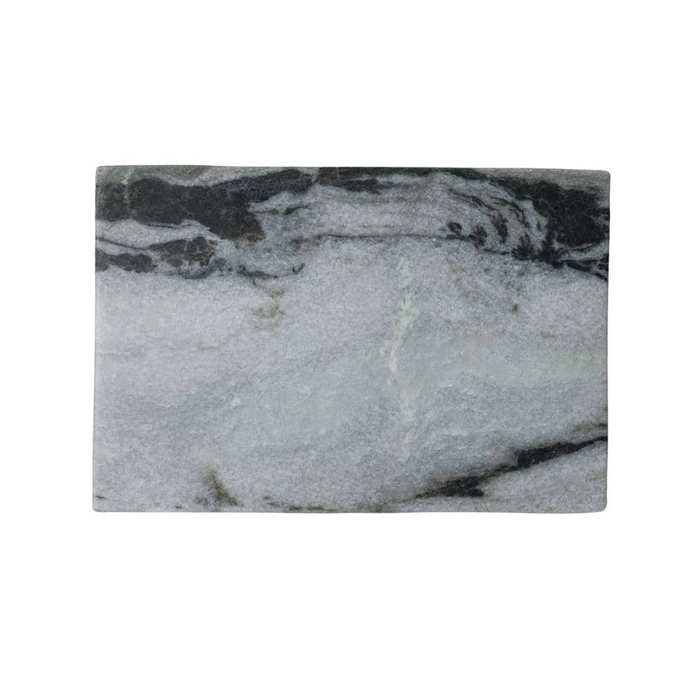 Large Rectangular Gray Marble Cheese Cutting Board