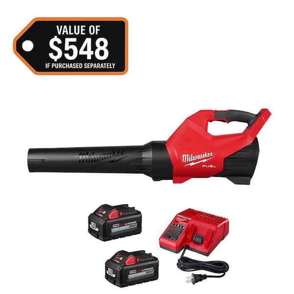 M18 FUEL 120 MPH 500 CFM 18V Brushless Cordless Handheld Blower w/Two 6.0 Ah Batteries, Charger