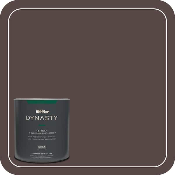 BEHR DYNASTY 1 qt. Home Decorators Collection #HDC-CL-14 Pinecone Path Semi-Gloss Exterior Stain-Blocking Paint & Primer