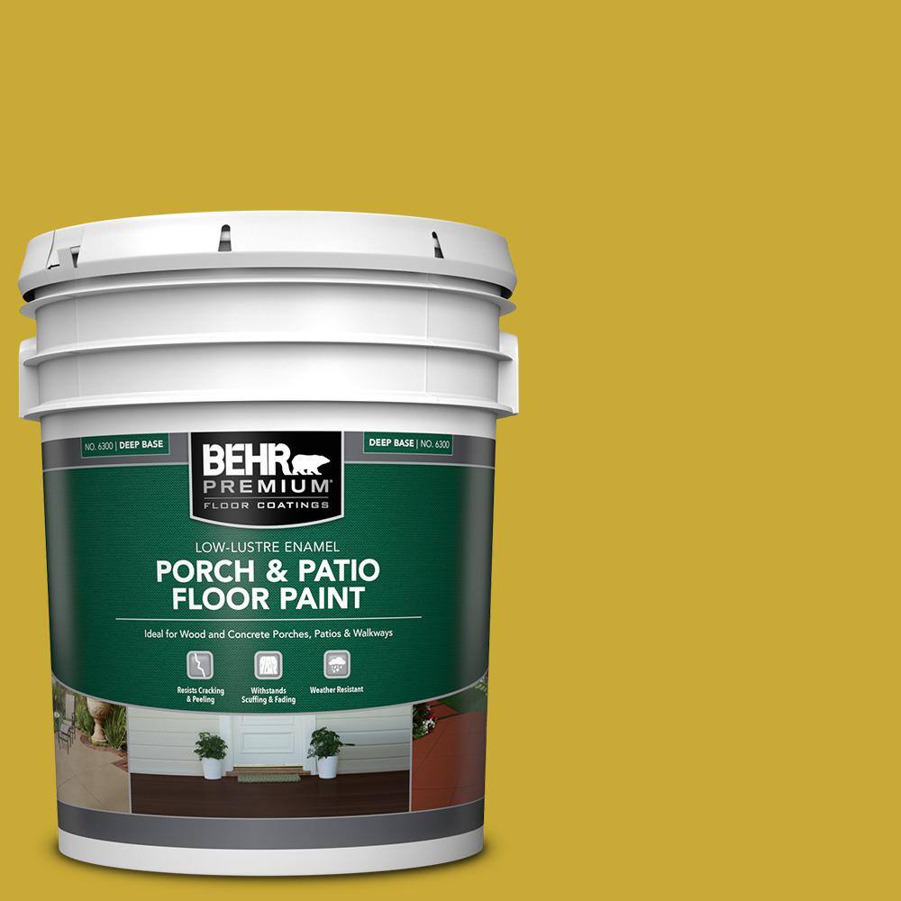 5 gal. #P320-7 Sweet and Sour Low-Lustre Enamel Interior/Exterior Porch and Patio Floor Paint price history on PriceWatchPro