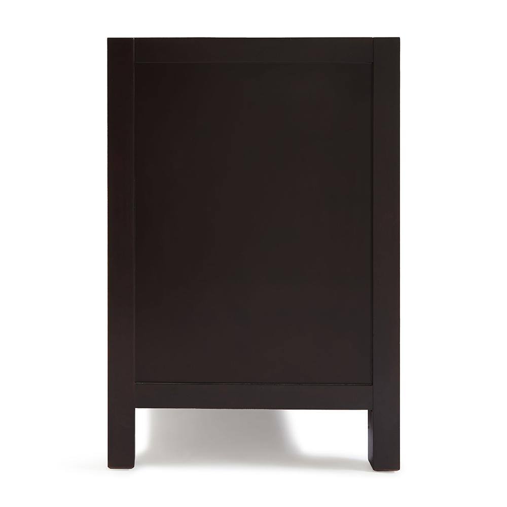 Cambridge 48" Espresso Solid Wood Single Vanity Cabinet