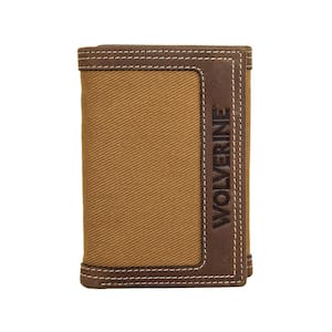 Top Grain Leather Wallet Kits - DIY Wallet for Men Bifold Trifold Trifold / Light Brown