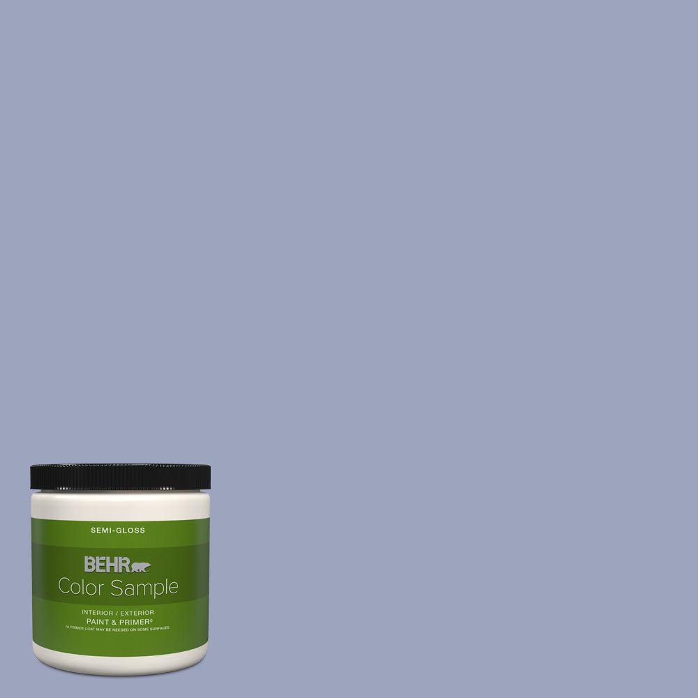 BEHR PREMIUM PLUS 8 oz. 620D4 Veranda Iris SemiGloss Interior