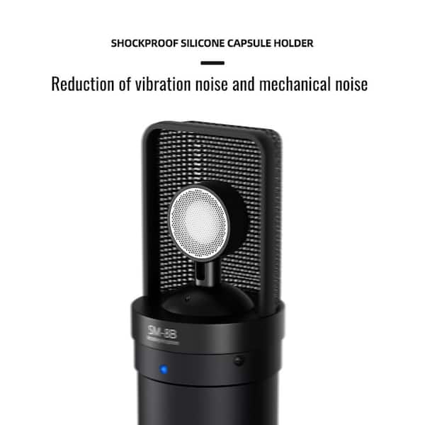 YICHUHAOXI Professional Recording Microphone with Anti-Vibration