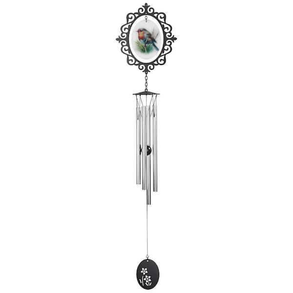 33 in. Long Bird Glass Wind Chime