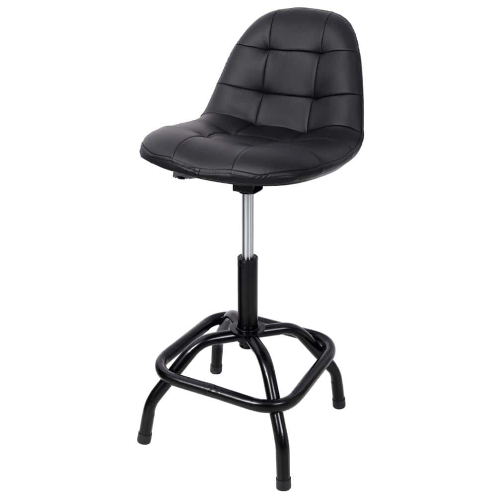 360° Swivel Adjustable Height Bar Stool with High Back for Kitchen Bar & Shop price history on PriceWatchPro
