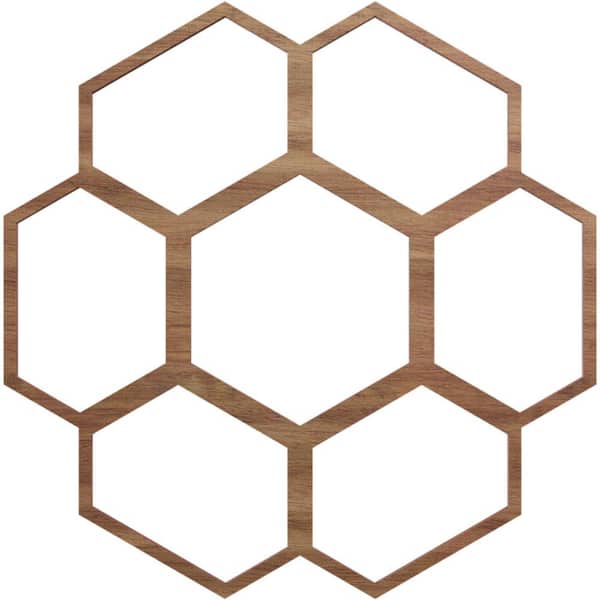 0.375 in. x 5.625 in. x 16 in. Wood Medallion Moulding