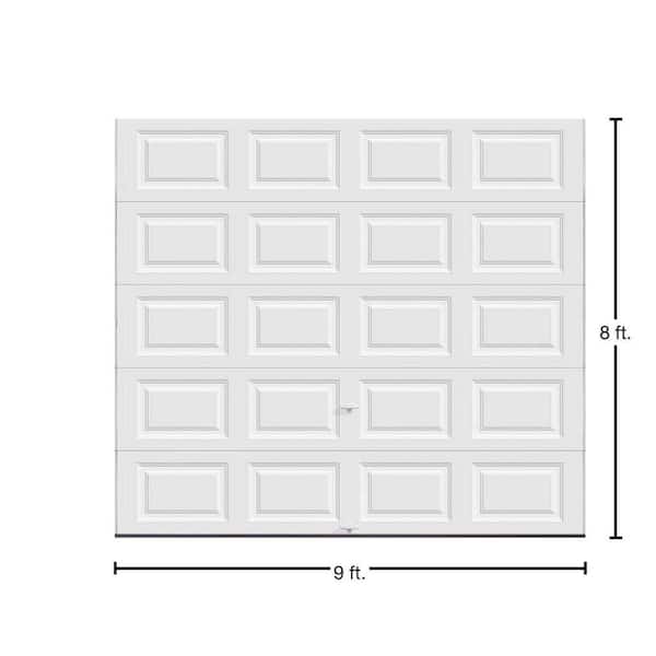 Clopay Classic Steel Short Panel 9 ft x 8 ft Insulated 18.4 R