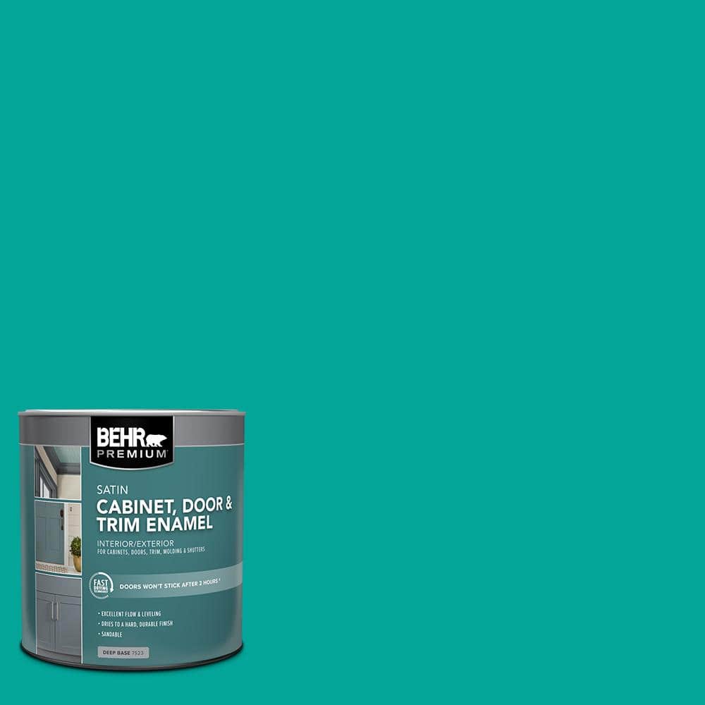 1 qt. #HDC-MD-22 Tropical Sea Satin Enamel Interior/Exterior Cabinet, Door & Trim Paint price history on PriceWatchPro