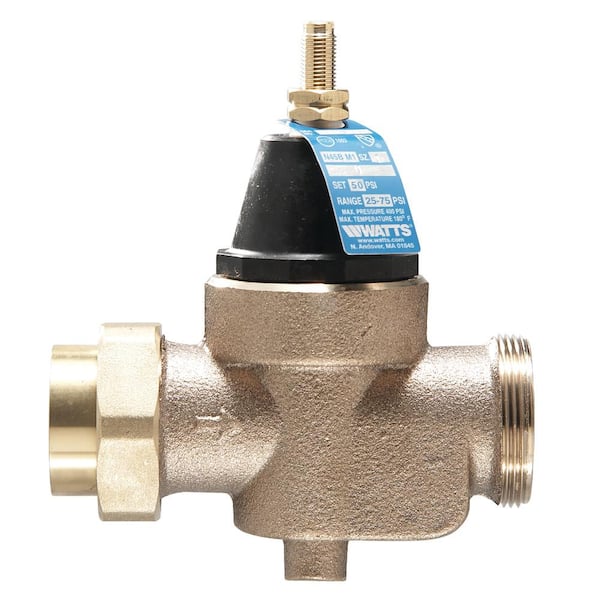 3/4 in. Brass MPT x FTP Pressure Reducing Valve