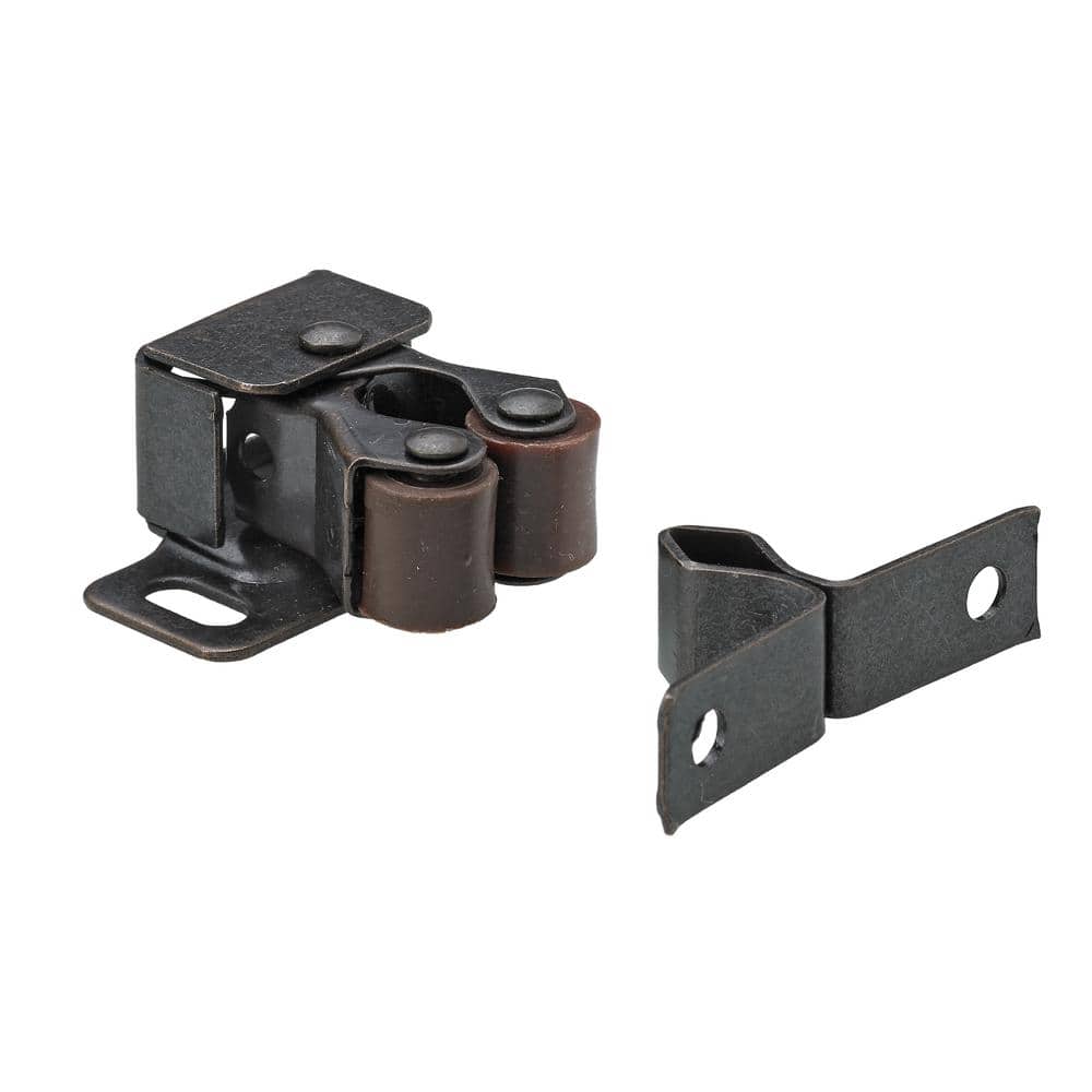 Double Roller Door Catch, Bronzed Antique (300-Pack)