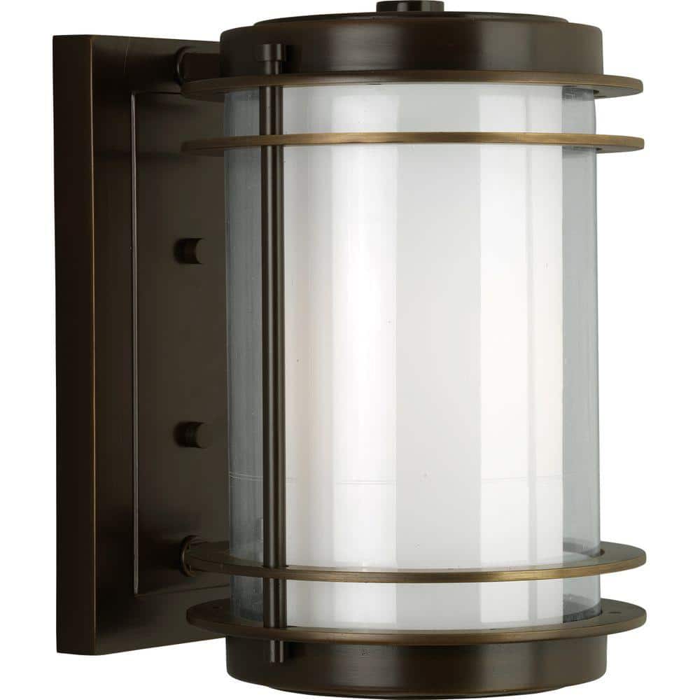 Bronze 14" Direct Wired Electric Wall Lantern