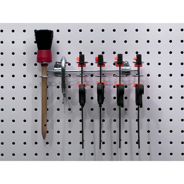 Presa 2 in. Black Steel Pegboard Hooks for 1/4 in. Pegboards (50-Piece)  PS41202-50PK - The Home Depot
