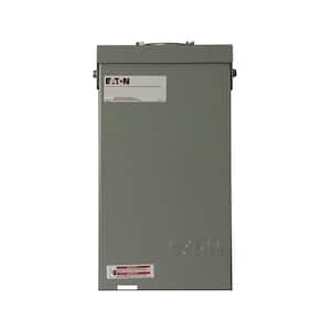 CH 40 Amp 2-Space 4-Circuit Outdoor Spa Panel with Self Test Ground Fault Circuit Breaker
