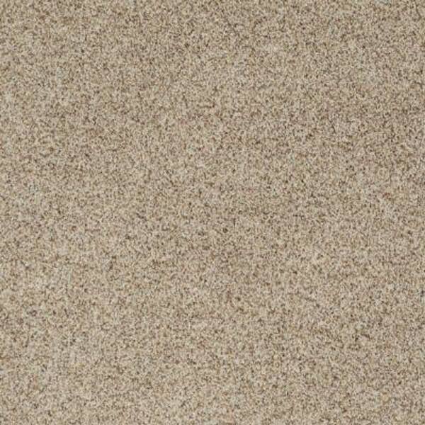 SoftSpring Carpet Sample - Impeccable I - Color Polar Frost Texture 8 in. x 8 in.