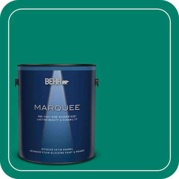 BEHR MARQUEE 1 gal. #T16-03 Emperors Silk Satin Enamel Interior Paint & Primer