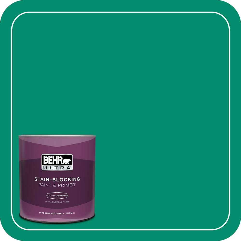 1 qt. #S-G-470 Festive Green Extra Durable Eggshell Enamel Interior Paint & Primer price history on PriceWatchPro