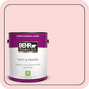 1 gal. #140A-2 Coy Pink Eggshell Enamel Low Odor Interior Paint & Primer
